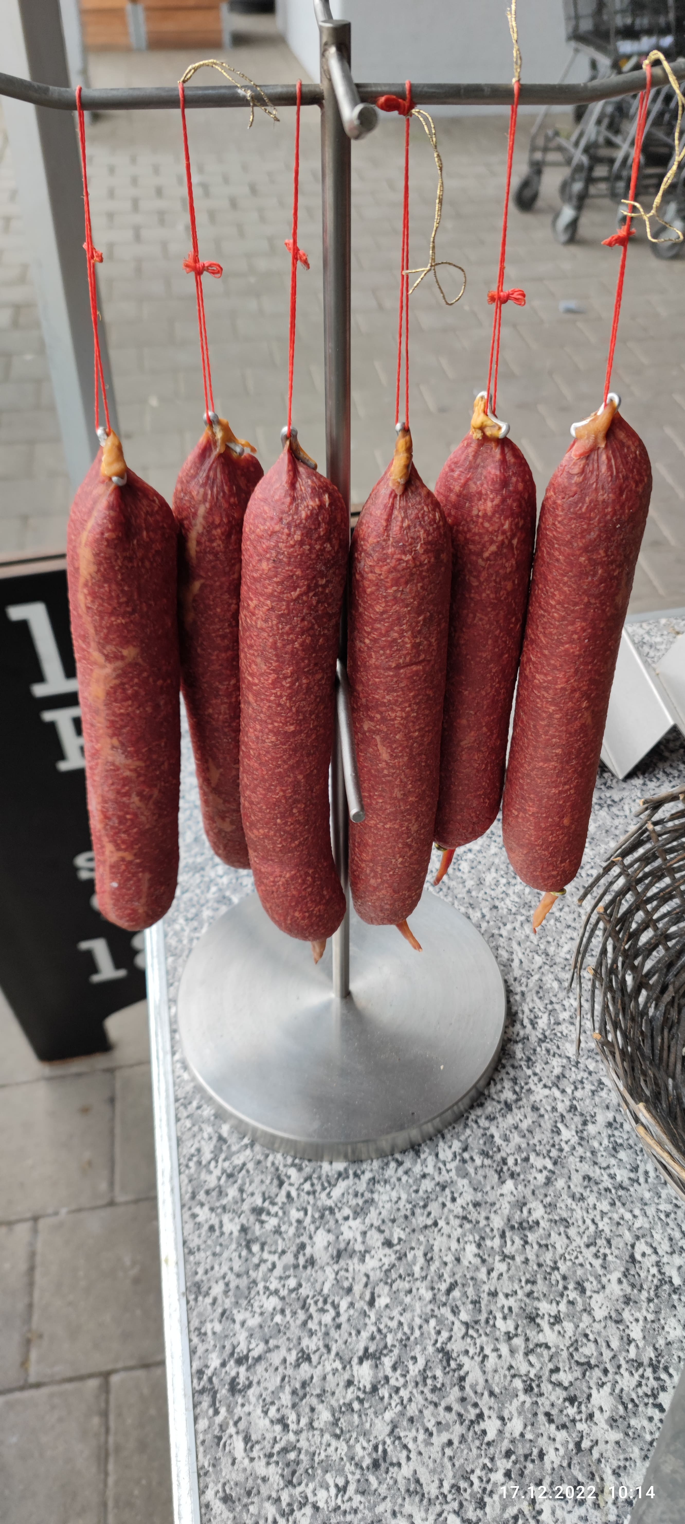 Rindersalami vom Galloway Rind/Stolpener Weiderind